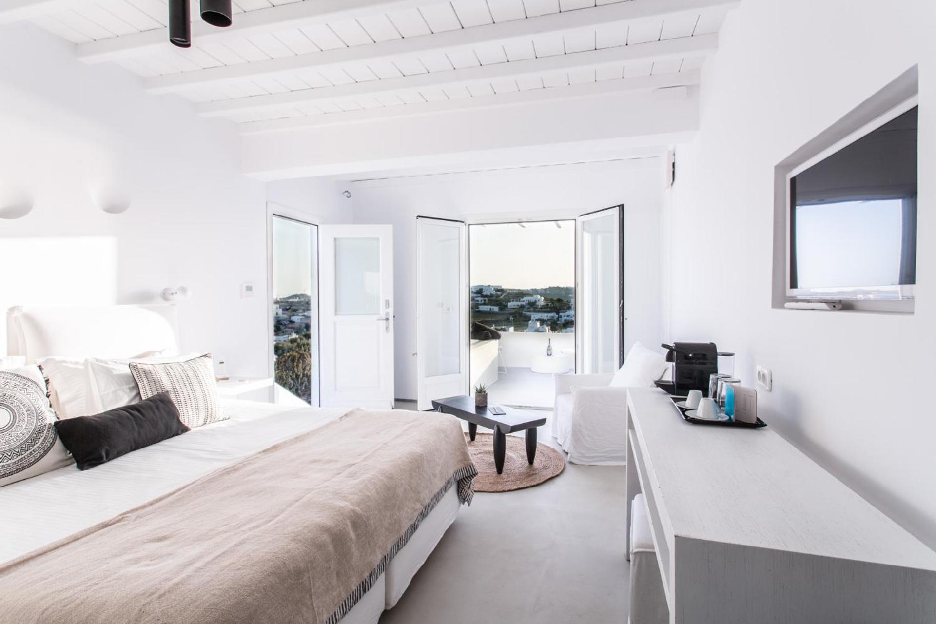 Ostraco Suites Mykonos Town Quarto foto