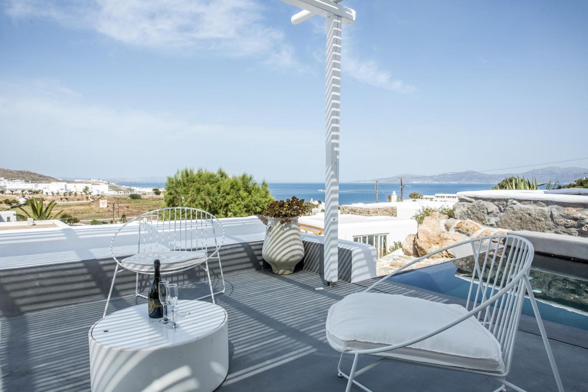 Ostraco Suites Mykonos Town Quarto foto
